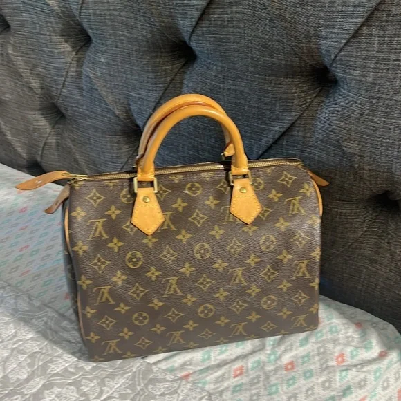 Louis Vuitton LV Hand Bag  Speedy 30 Brown Monogram 1923711 - Picture 9 of 13